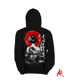 Samurai Geisha Oversized Mikina – KanjoWorks