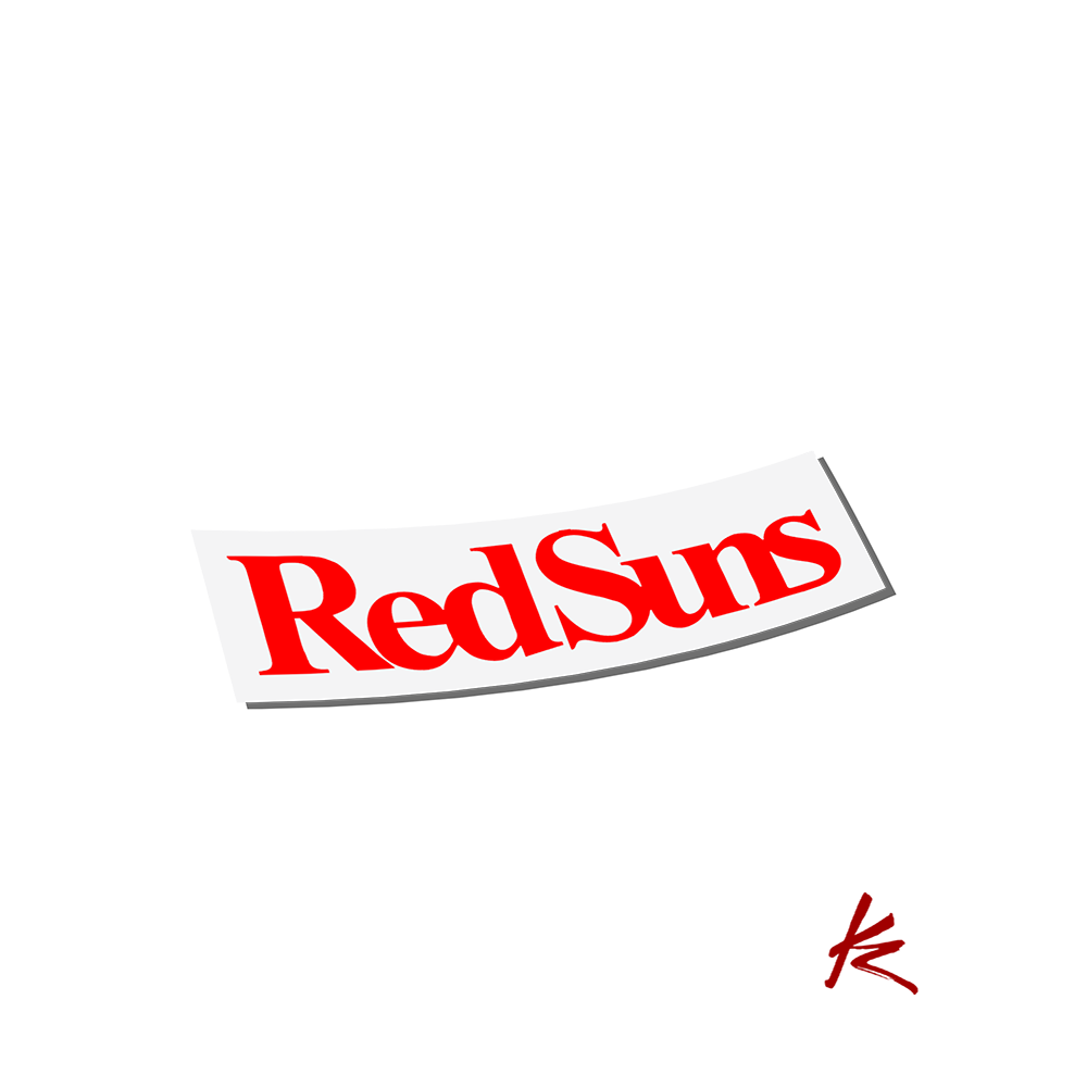 Initial-D ‘Akagi RedSuns’ samolepka