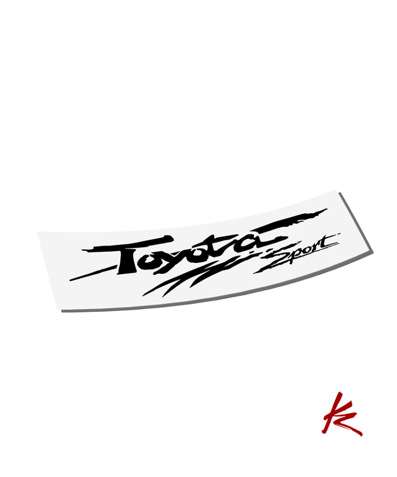 Toyota Sport Japan samolepka