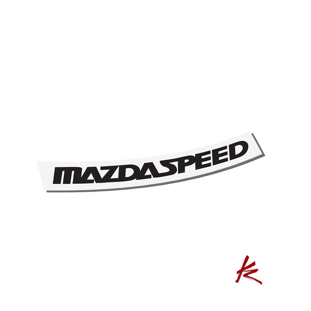 Mazdaspeed samolepka